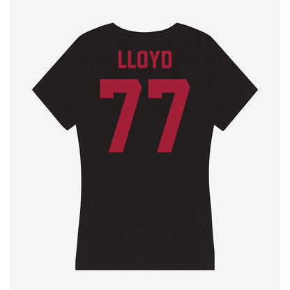 Alabama - NCAA Football : Jackson Lloyd - Women's V-Neck T-Shirt-1