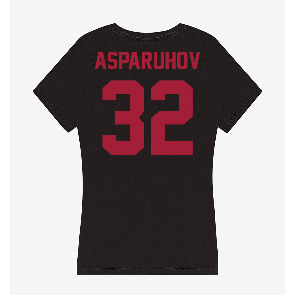 Alabama - NCAA Football : Alex Asparuhov - Women's V-Neck T-Shirt-3
