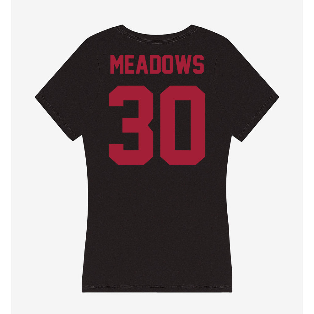 Alabama - NCAA Football : Derek Meadows - Women's V-Neck T-Shirt-3