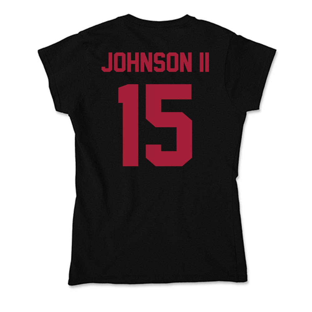 Alabama - NCAA Football : Duke Johnson II - Soft Style Women’s T-Shirt-1
