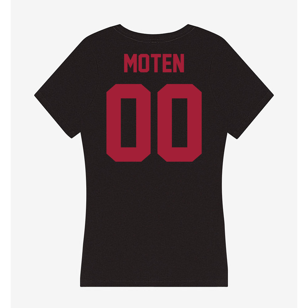 Alabama - NCAA Softball : Vic Moten - Women's V-Neck T-Shirt-2