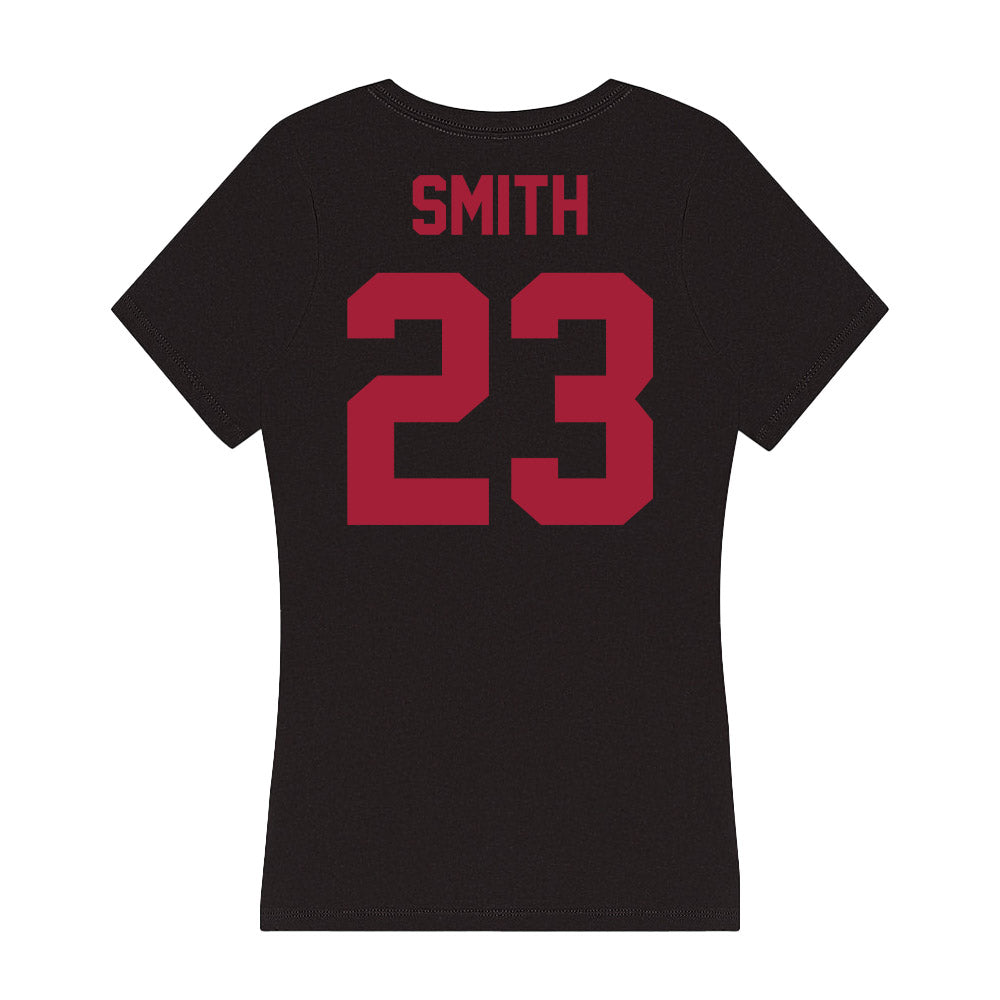 Alabama - Men's Basketball Alumni : Demetrius Smith - Women's V-Neck T-Shirt-1