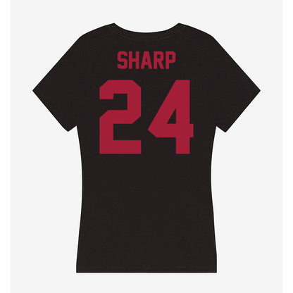 Alabama - NCAA Women's Soccer : Ulla Sharp - Women's V-Neck T-Shirt-3