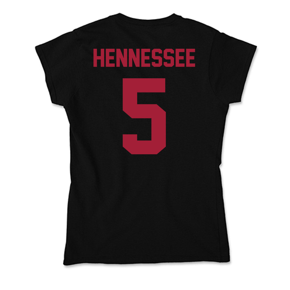 Alabama - NCAA Women's Volleyball : Laney Hennessee - Soft Style Women’s T-Shirt-1