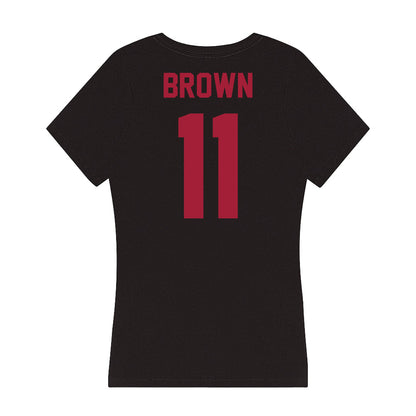 Alabama - Men's Basketball Alumni : Anthony Brown - Women's V-Neck T-Shirt-1