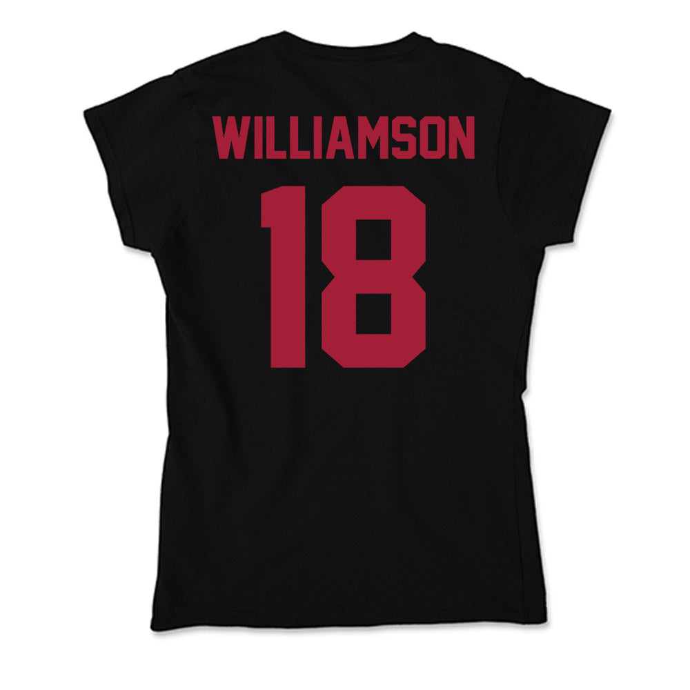 Alabama - Baseball Alumni : Drew Williamson - Soft Style Women’s T-Shirt-1