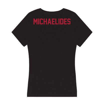 Alabama - Men's Swimming & Diving Alumni : Stavros Michaelides - Women's V-Neck T-Shirt-1