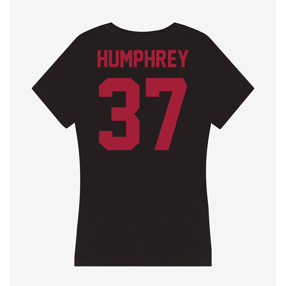 Alabama - NCAA Baseball : Kaden Humphrey - Women's V-Neck T-Shirt-2