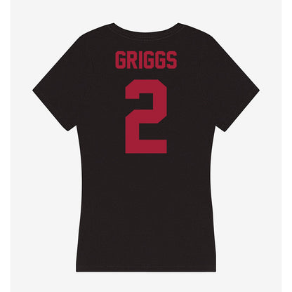 Alabama - NCAA Softball : Gerritt Griggs - Women's V-Neck T-Shirt-3