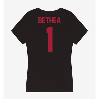 Alabama - NCAA Men's Basketball : Jalil Bethea - Women's V-Neck T-Shirt-2
