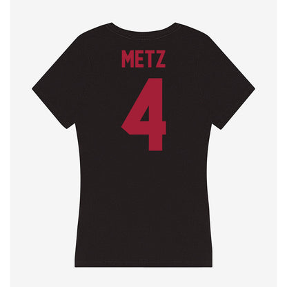 Alabama - NCAA Football : Luke Metz - Women's V-Neck T-Shirt-1