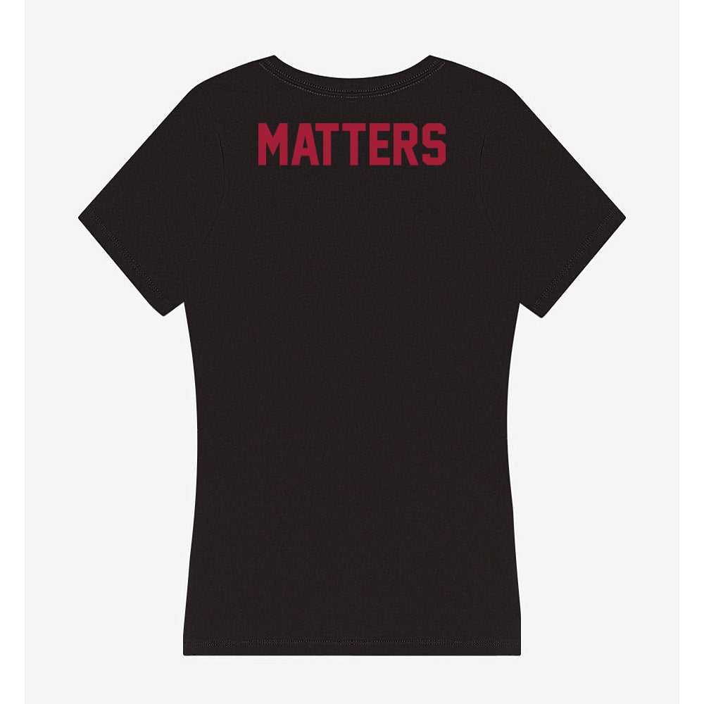 Alabama - NCAA Women's Gymnastics : McKenzie Matters - Women's V-Neck T-Shirt-1