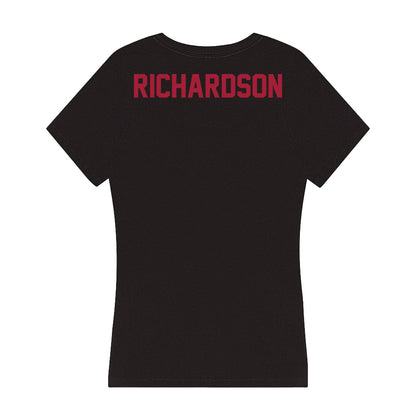 Alabama - Women's Track & Field (Outdoor) Alumni : Nia Richardson - Women's V-Neck T-Shirt-1