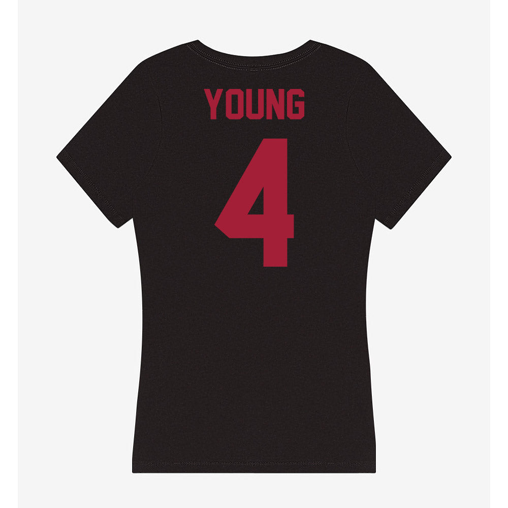Alabama - NCAA Softball : Jena Young - Women's V-Neck T-Shirt-2