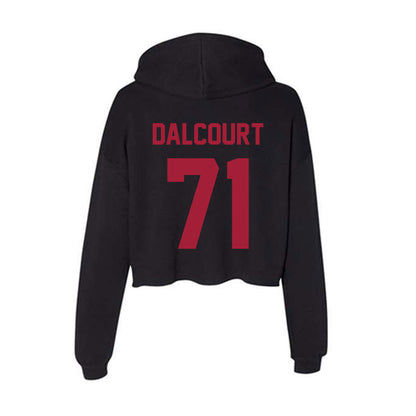 Alabama - Football Alumni : Darrian Dalcourt - Women's Crop Fleece Hoodie-1
