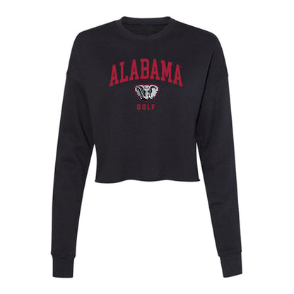 Alabama - Women's Golf Alumni : Sharon Smith Painter - Women's Cropped Crew Fleece-0