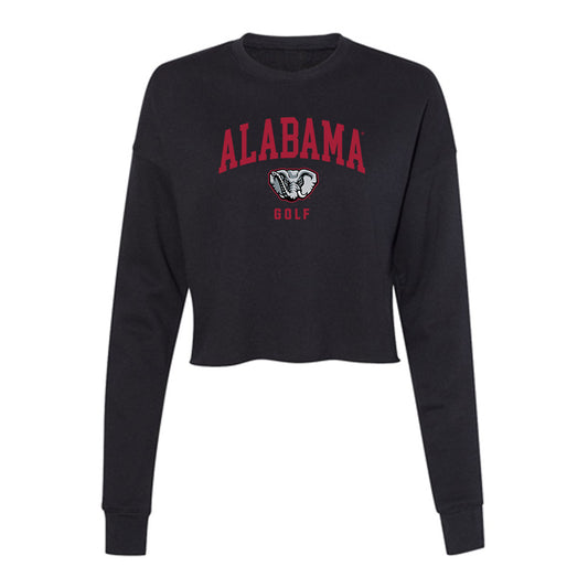 Alabama - Women's Golf Alumni : Sharon Smith Painter - Women's Cropped Crew Fleece-0