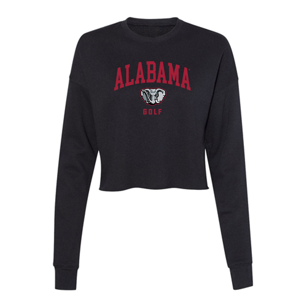 Alabama - Men's Golf Alumni : Austin Hynson - Women's Cropped Crew Fleece-0