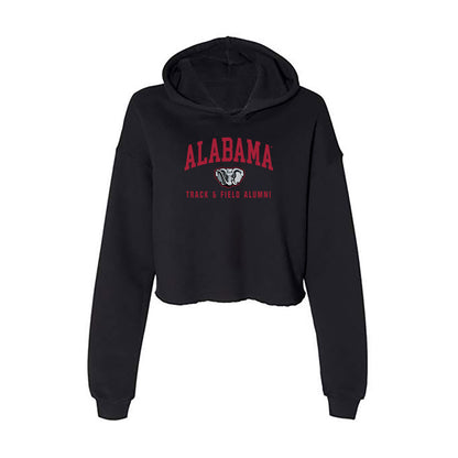 Alabama - Women's Track & Field (Indoor) Alumni : Candicea Bernard - Women's Crop Fleece Hoodie-0