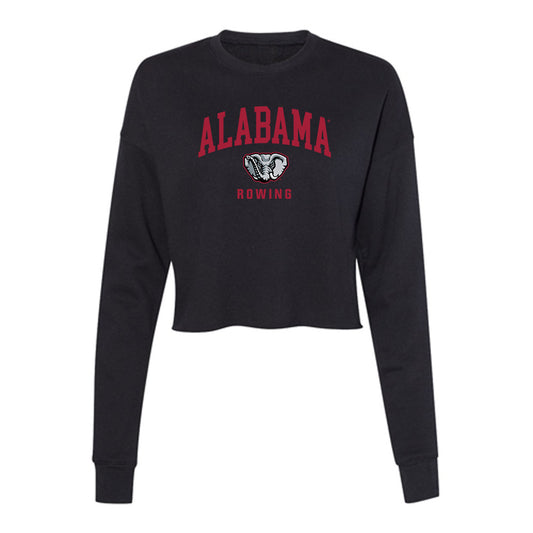 Alabama - Women's Rowing Alumni : Erika Arms - Women's Cropped Crew Fleece-0