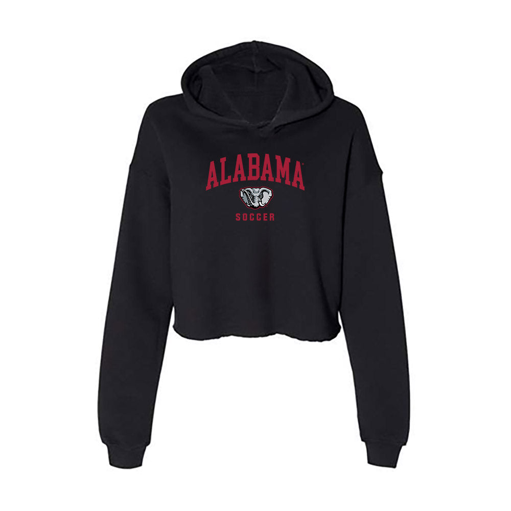Alabama - NCAA Women's Soccer : Maison Smith - Women's Crop Fleece Hoodie-0