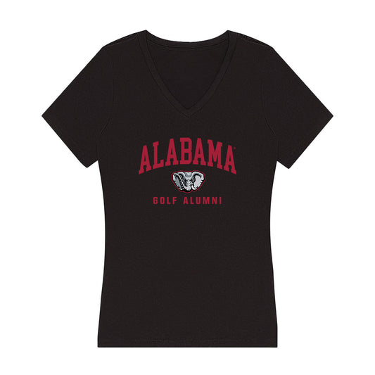 Alabama - Women's Golf Alumni : Lisa Andrzejewski - Women's V-Neck T-Shirt-0