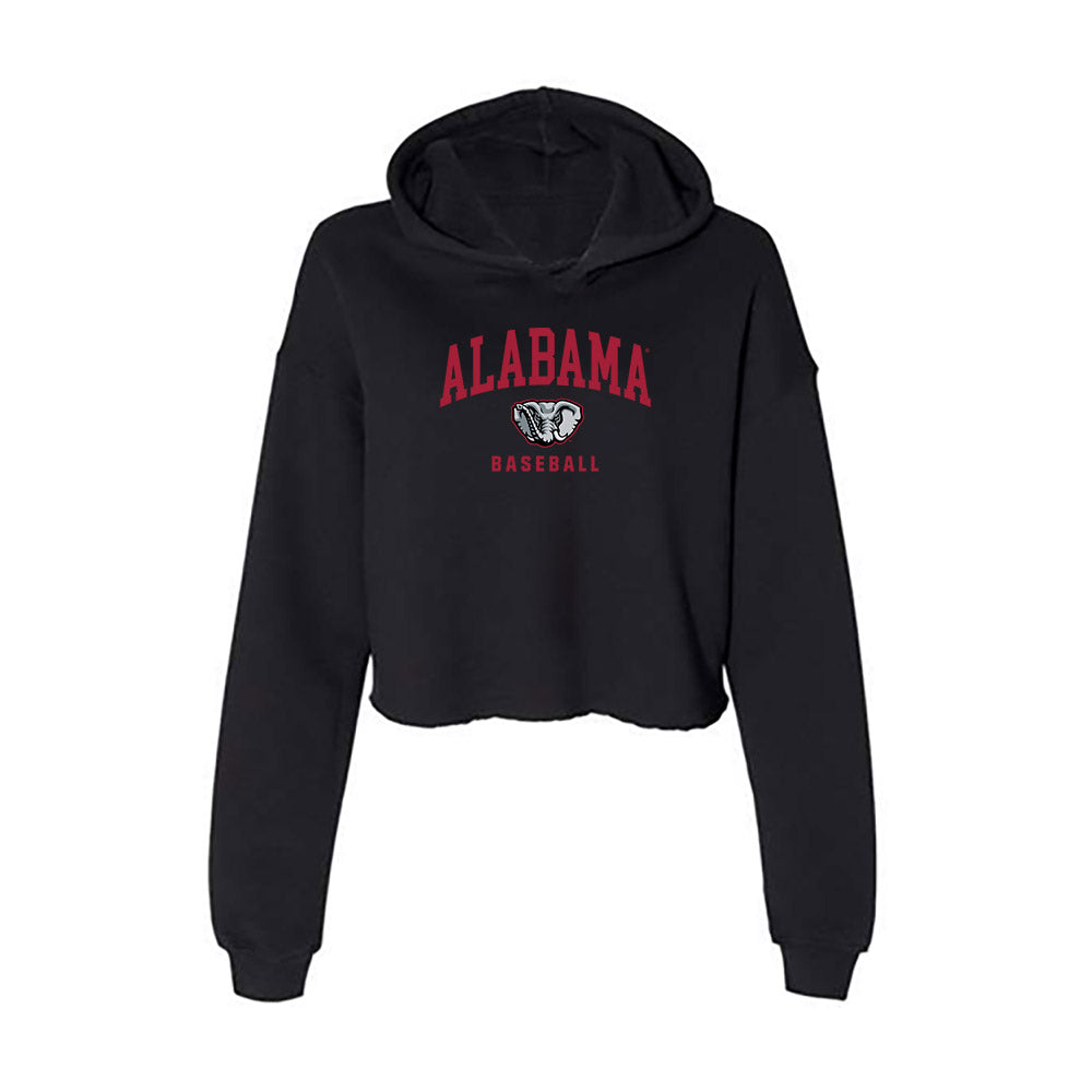 Alabama - Baseball Alumni : Josh Rutledge - Women's Crop Fleece Hoodie-0