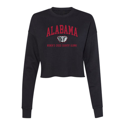 Alabama - Women's Cross Country Alumni : Palee Myrex - Women's Cropped Crew Fleece-0
