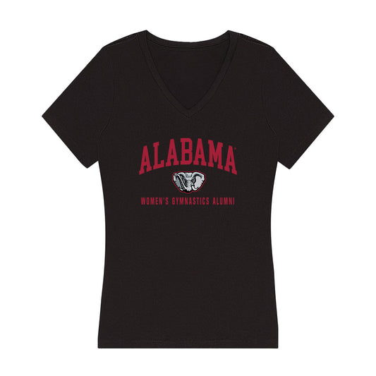 Alabama - Women's Gymnastics Alumni : Dee Worley - Women's V-Neck T-Shirt-0
