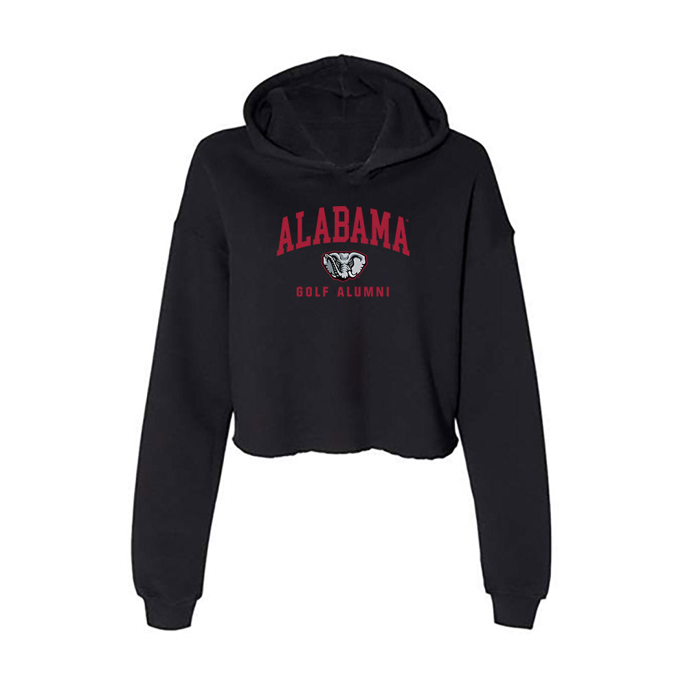 Alabama - Women's Golf Alumni : Lisa Andrzejewski - Women's Crop Fleece Hoodie-0
