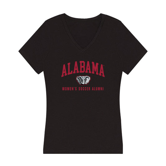 Alabama - Women's Soccer Alumni : Hayley MacDonald - Women's V-Neck T-Shirt-0