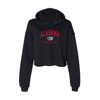 Alabama - NCAA Women's Track & Field : Doris Lemngole - Women's Crop Fleece Hoodie-0