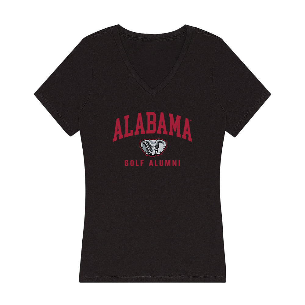 Alabama - Women's Golf Alumni : Lisa Andrzejewski - Women's V-Neck T-Shirt-1