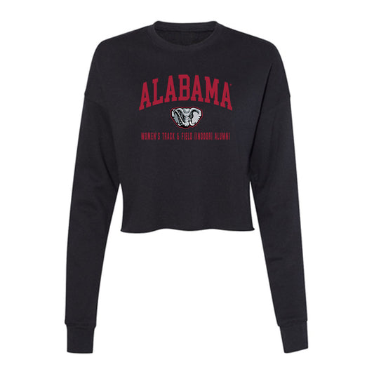 Alabama - Women's Track & Field (Indoor) Alumni : Lillie Leatherwood - Women's Cropped Crew Fleece-0