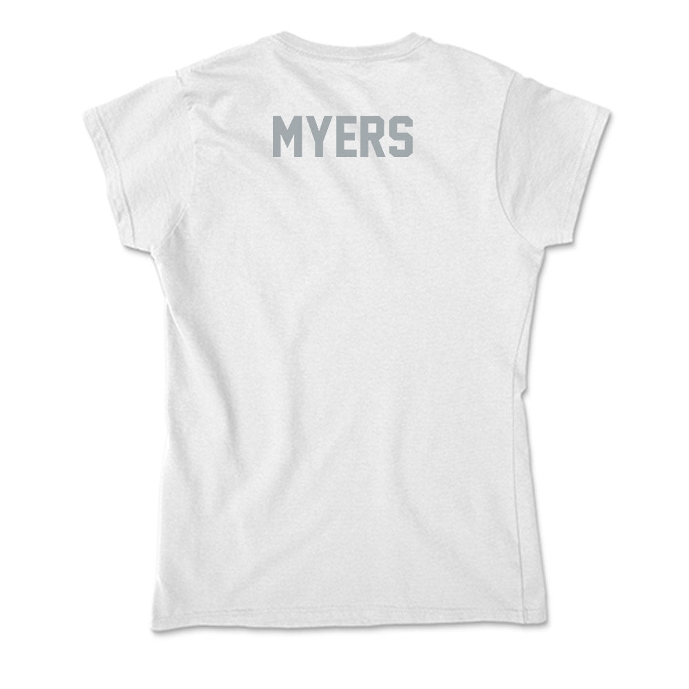Ohio State - NCAA Wrestling : Xander Myers - Soft Style Women’s T-Shirt-1