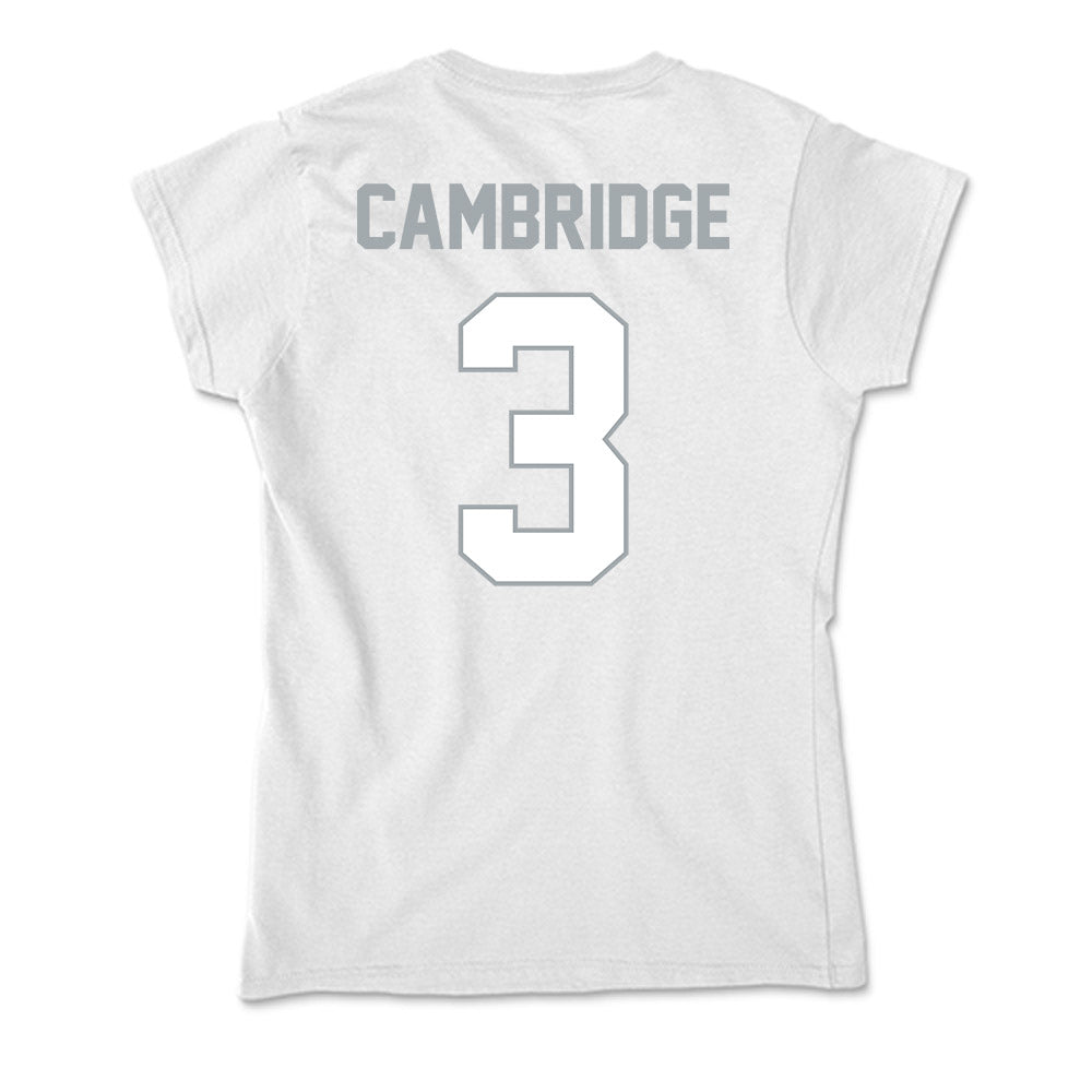 Ohio State - NCAA Women's Basketball : Kennedy Cambridge - Soft Style Women’s T-Shirt-1