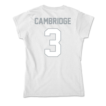 Ohio State - NCAA Women's Basketball : Kennedy Cambridge - Soft Style Women’s T-Shirt-1