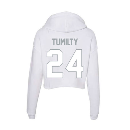 Ohio State - NCAA Women's Soccer : Callie Tumilty - Women's Crop Fleece Hoodie-1