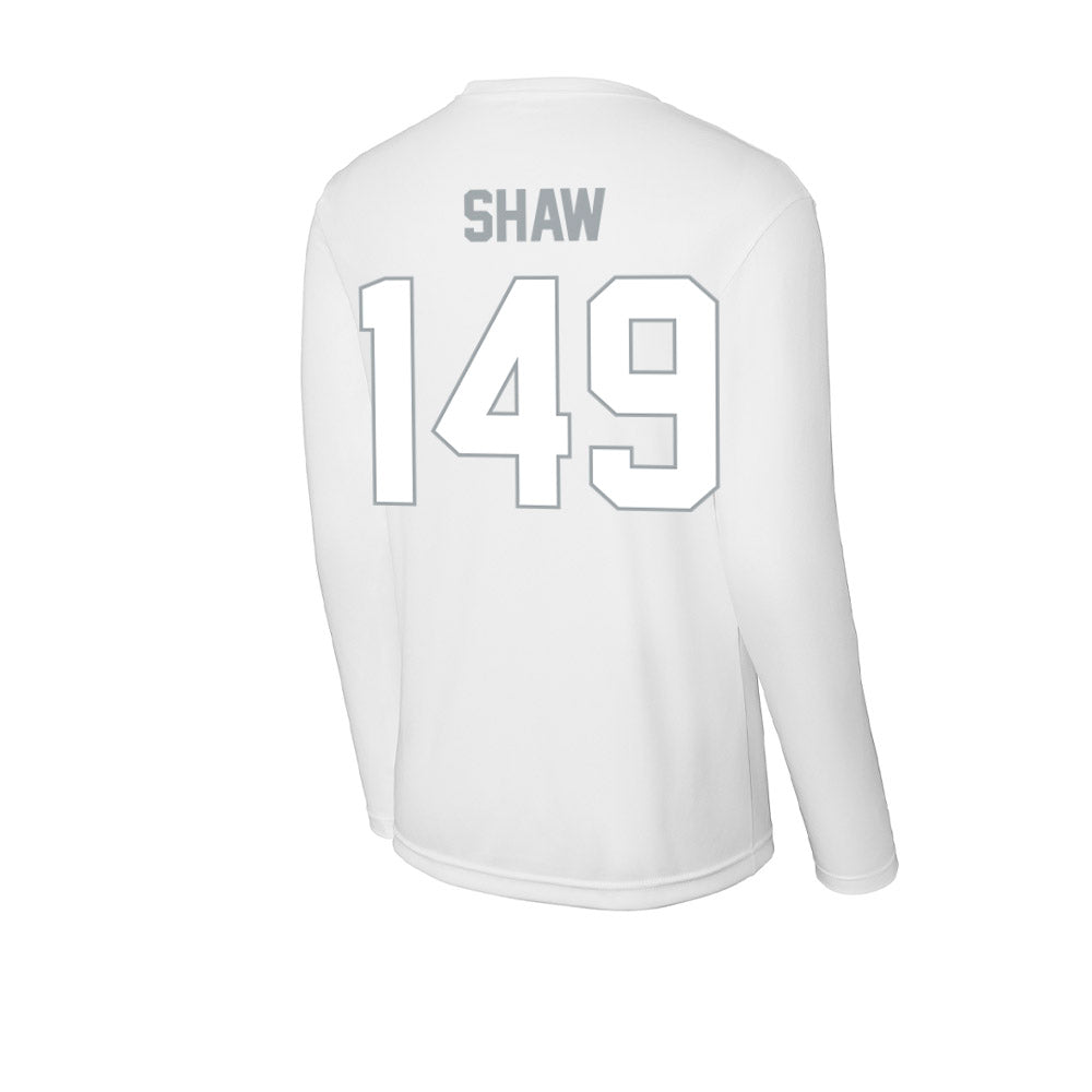 Ohio State - NCAA Wrestling : Maddox Shaw - Activewear Long Sleeve T-Shirt-1