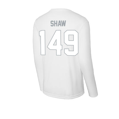 Ohio State - NCAA Wrestling : Maddox Shaw - Activewear Long Sleeve T-Shirt-1