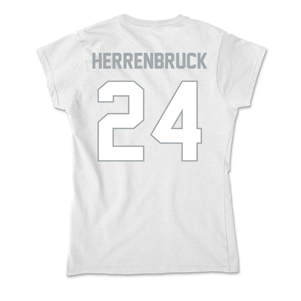 Ohio State - NCAA Baseball : Pierce Herrenbruck - Soft Style Women’s T-Shirt-1