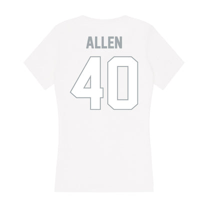 Ohio State - NCAA Men's Lacrosse : Jack Allen - Classic Shersey Women's V-Neck T-Shirt-1
