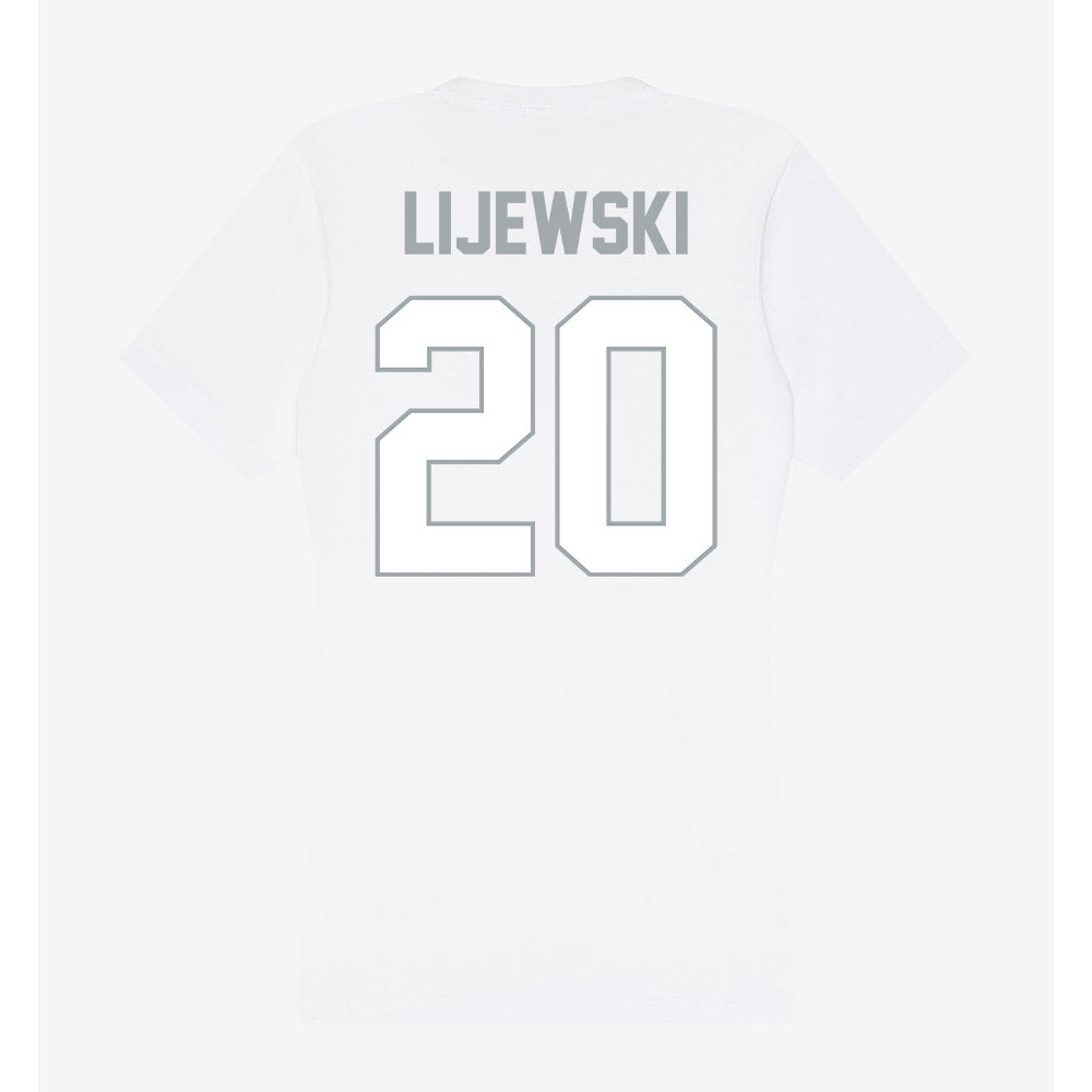 Ohio State - NCAA Women's Soccer : Riley Lijewski - Women's V-Neck T-Shirt-1