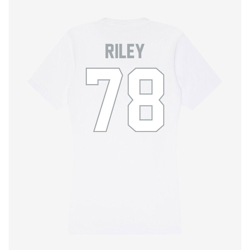 Ohio State - NCAA Football : Maxwell Riley - Women's V-Neck T-Shirt-1