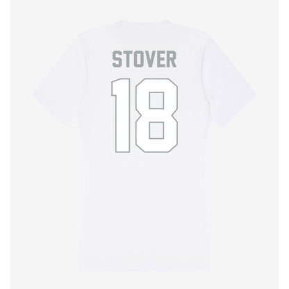 Ohio State - NCAA Football : Kolton Stover - Women's V-Neck T-Shirt-1