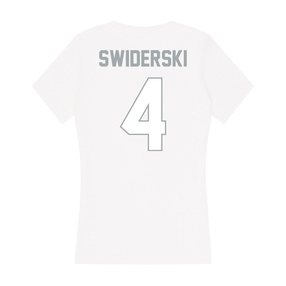 Ohio State - NCAA Women's Ice Hockey : Sara Swiderski - Classic Shersey Women's V-Neck T-Shirt-1