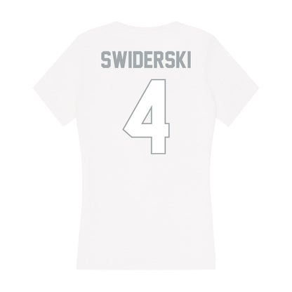 Ohio State - NCAA Women's Ice Hockey : Sara Swiderski - Classic Shersey Women's V-Neck T-Shirt-1
