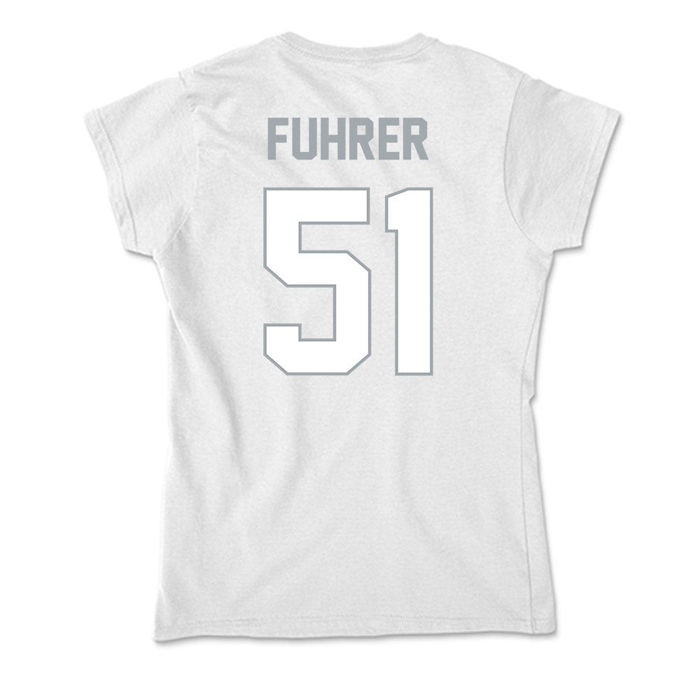 Ohio State - NCAA Baseball : Connor Fuhrer - Soft Style Women’s T-Shirt-1