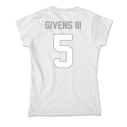 Ohio State - NCAA Men's Basketball : Curtis Givens III - Soft Style Women’s T-Shirt-1
