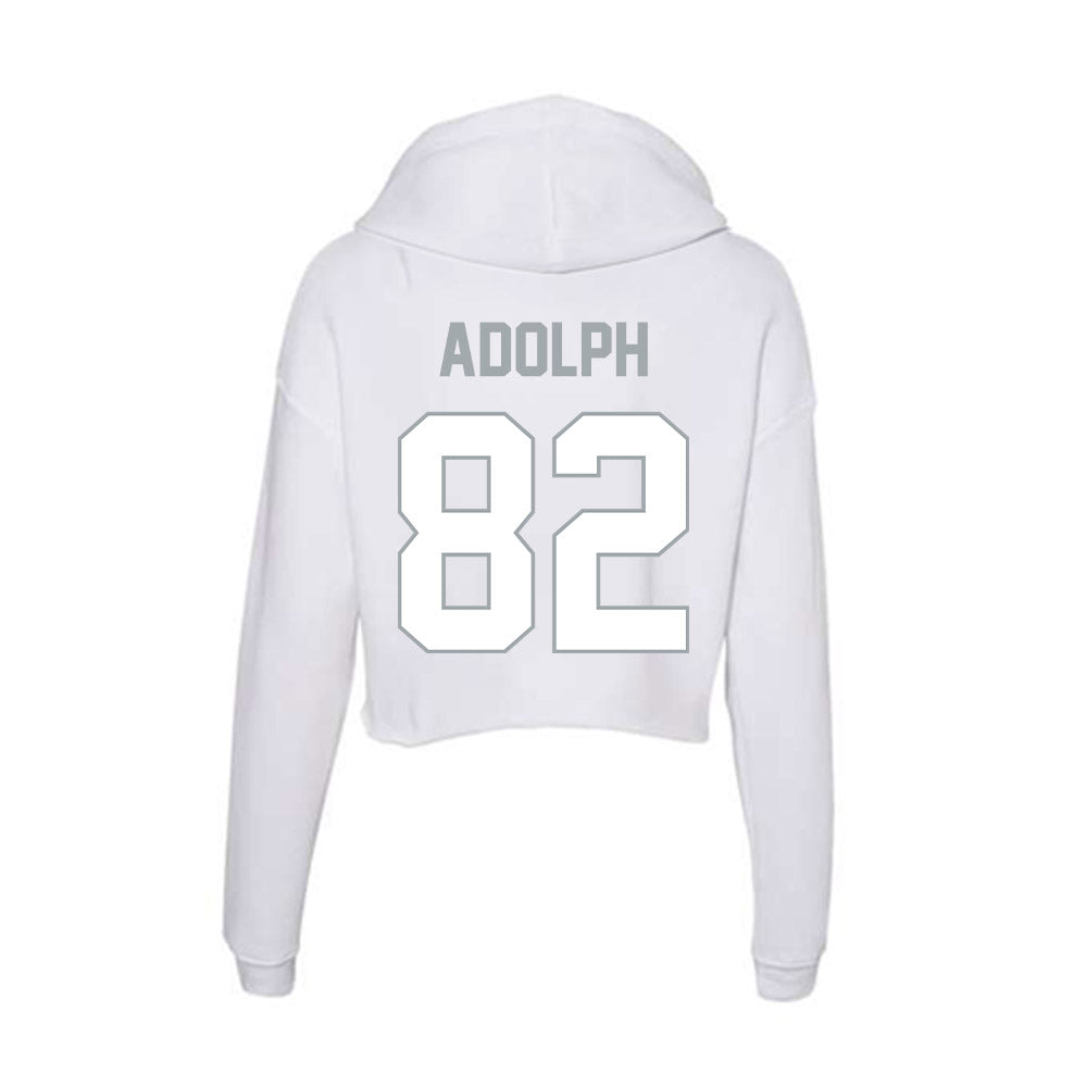Ohio State - NCAA Football : David Adolph - Classic Shersey Women's Crop Fleece Hoodie-1